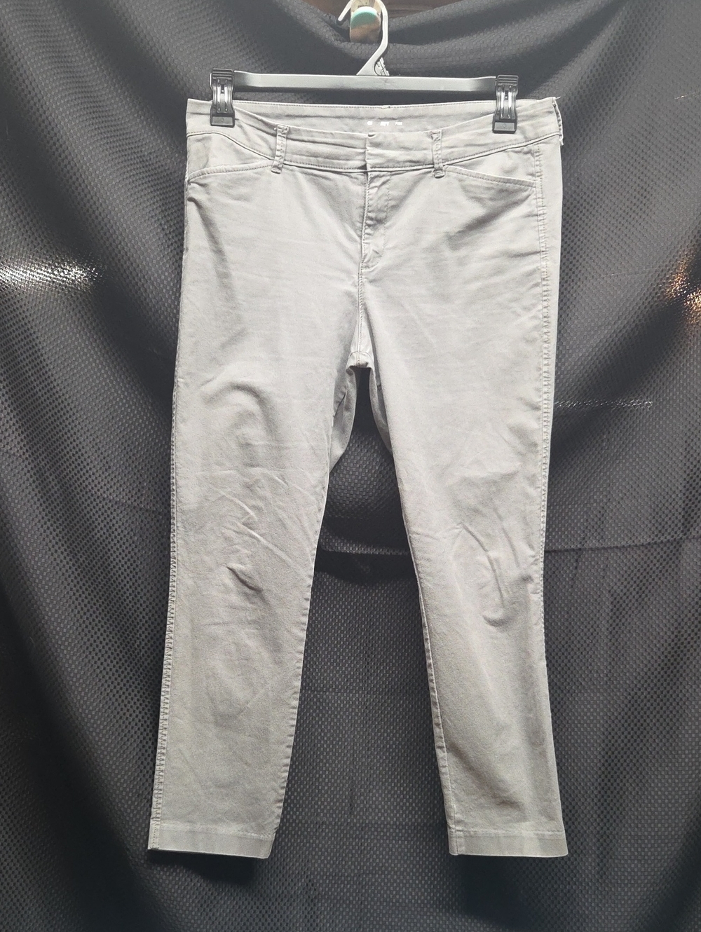 Old Navy Gray Pixie Ankle Crop Stretch Jeans
